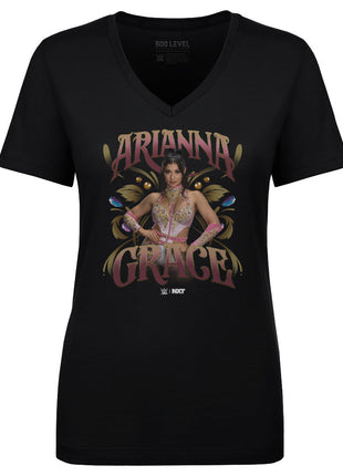 Arianna Grace WWE Jewels Women's WWE V-Neck T-Shirt