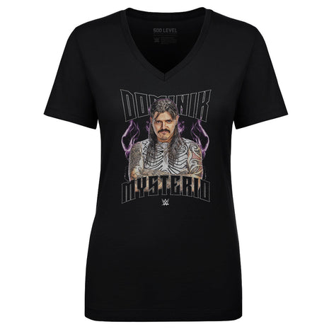 Dominik Mysterio Stare Women's WWE V-Neck T-Shirt