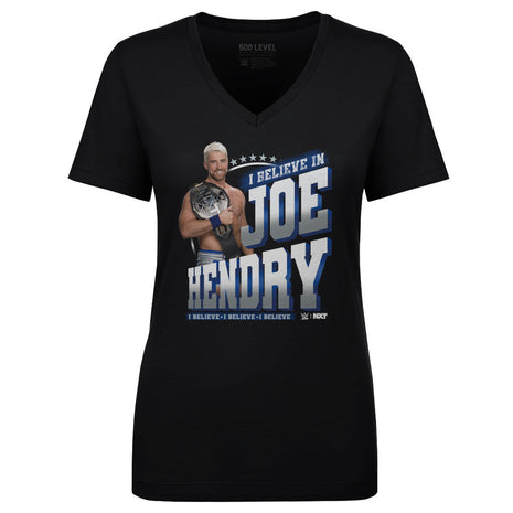 Joe Hendry WWE I Believe Women's WWE V-Neck T-Shirt