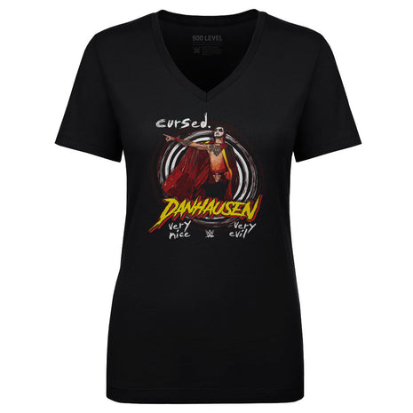 Danhausen WWE Cursed Women's WWE V-Neck T-Shirt