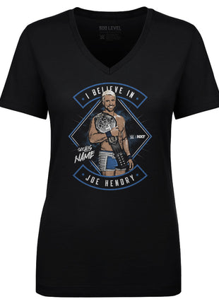 Joe Hendry WWE Say His Name Women's WWE V-Neck T-Shirt