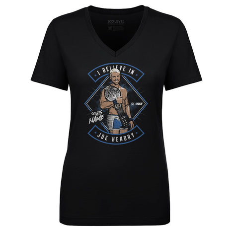Joe Hendry WWE Say His Name Women's WWE V-Neck T-Shirt