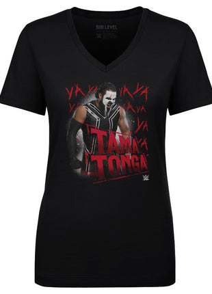 Tama Tonga WWE Ya Ya Ya Women's WWE V-Neck T-Shirt