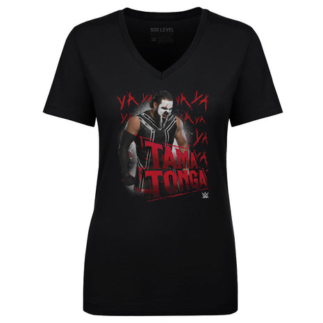 Tama Tonga WWE Ya Ya Ya Women's WWE V-Neck T-Shirt