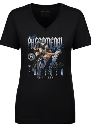 A.J. Styles WWE The Phenomenal One Forever Women's WWE V-Neck T-Shirt