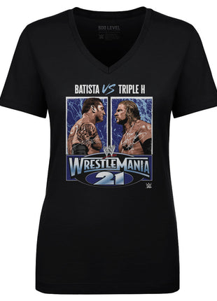 WrestleMania 21 Triple H Vs. Batista WHT