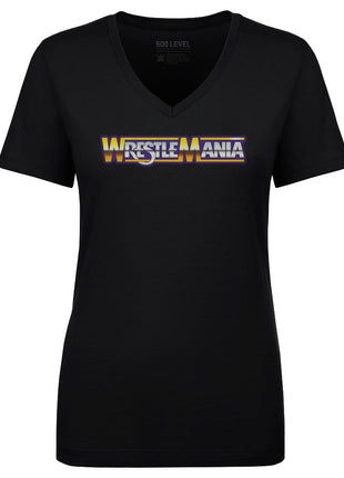 Wrestlemania Logo WHT