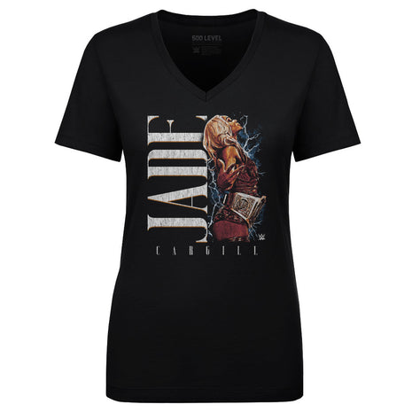 Jade Cargill WWE Champ Women's WWE V-Neck T-Shirt