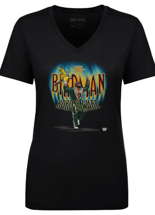 Koko B. Ware The Birdman Women's WWE V-Neck T-Shirt
