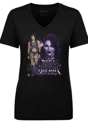Rhea Ripley Vintage WWE Women's V-Neck T-Shirt