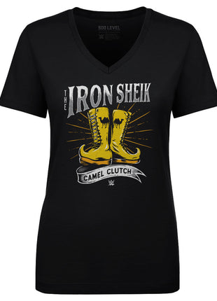 Iron Sheik Camel Clutch Women's WWE V-Neck T-Shirt