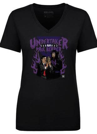 Undertaker & Paul Bearer Pose WHT