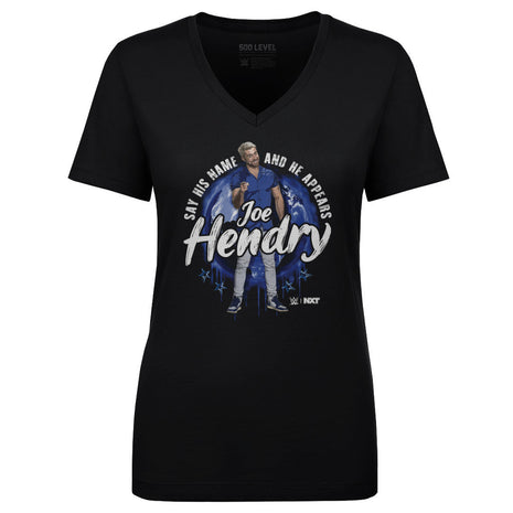 Joe Hendry WWE He Appears Women's WWE V-Neck T-Shirt