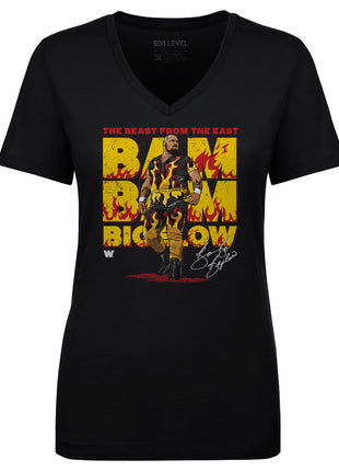 Bam Bam Bigelow Fire WHT