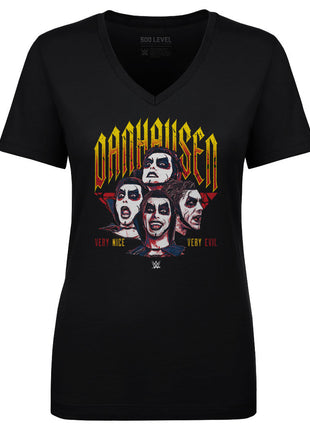 Danhausen WWE Expressions Women's WWE V-Neck T-Shirt