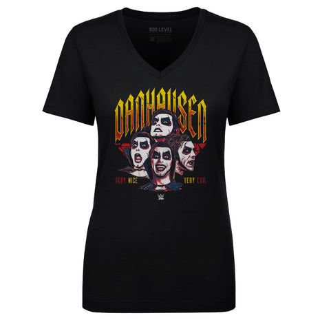 Danhausen WWE Expressions Women's WWE V-Neck T-Shirt