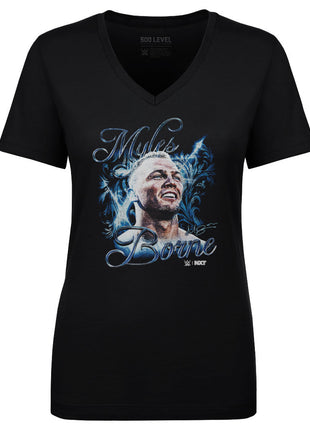 Myles Borne Grunge Women's WWE V-Neck T-Shirt