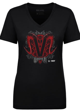Stephanie Vaquer Logo Women's WWE V-Neck T-Shirt