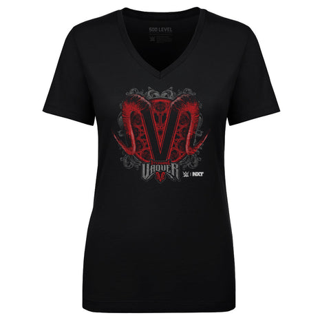 Stephanie Vaquer Logo Women's WWE V-Neck T-Shirt