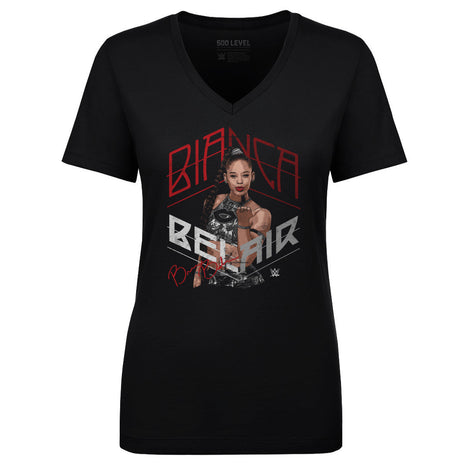 Bianca Belair Kiss WHT