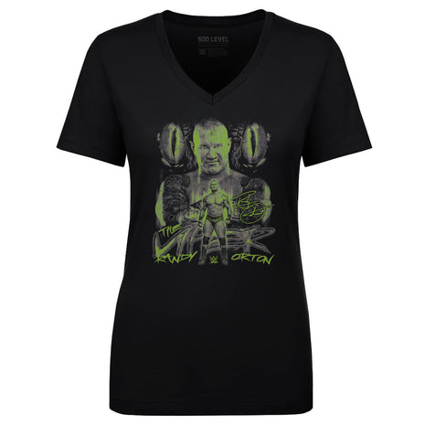 Randy Orton The Viper Grunge Women's WWE V-Neck T-Shirt