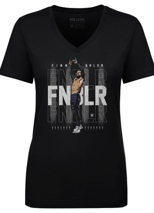 Finn Balor WWE FNBLR Women's WWE V-Neck T-Shirt