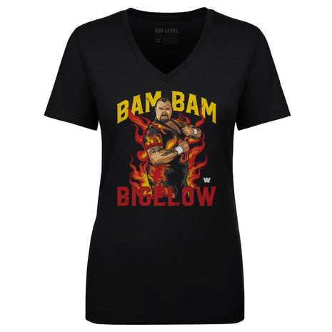 Bam Bam Bigelow Flames WHT