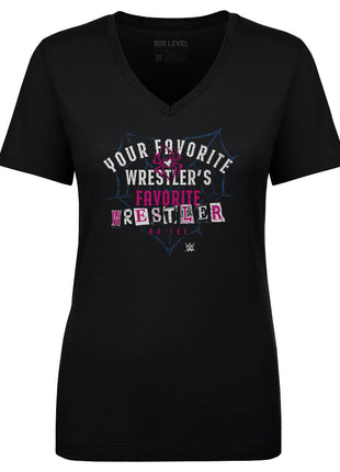 AJ Lee Favorite Wrestler Women's WWE V-Neck T-Shirt