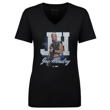Joe Hendry WWE Initials Women's WWE V-Neck T-Shirt