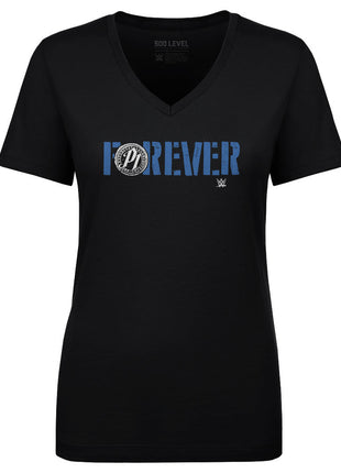 A.J. Styles WWE Forever Logo Women's WWE V-Neck T-Shirt