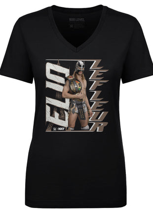 Elio LeFleur WWE Vertical Women's WWE V-Neck T-Shirt