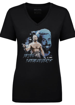 Joe Hendry WWE Grunge Women's WWE V-Neck T-Shirt