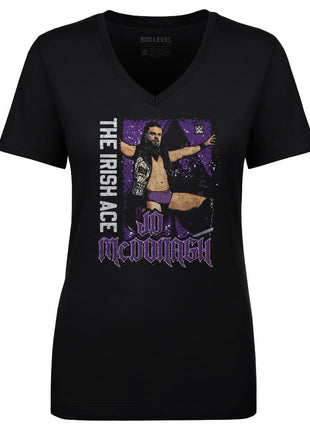 JD McDonagh The Irish Ace Women's WWE V-Neck T-Shirt