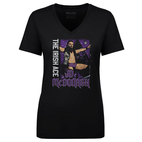 JD McDonagh The Irish Ace Women's WWE V-Neck T-Shirt