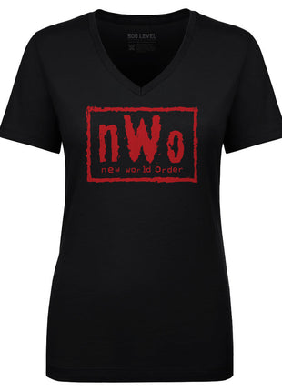 nWo Red Logo WHT