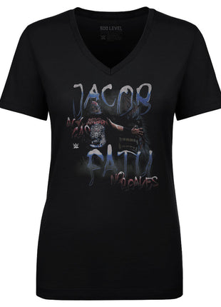 Jacob Fatu Grunge Women's WWE V-Neck T-Shirt