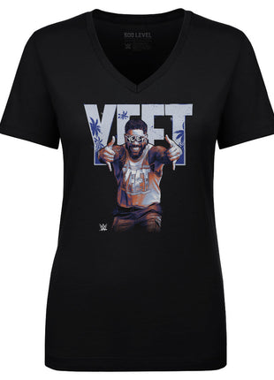 Jey Uso Yeet Pose Women's WWE V-Neck T-Shirt