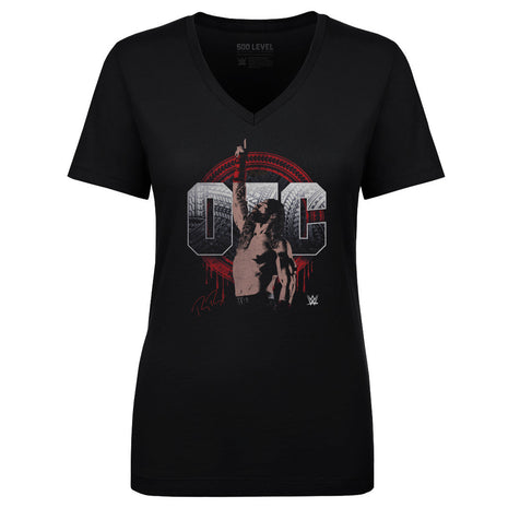 Roman Reigns OTC Pose Women's WWE V-Neck T-Shirt