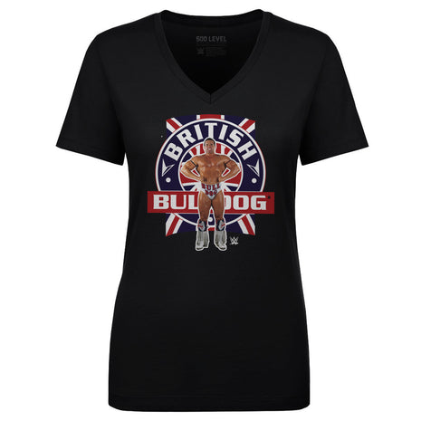 British Bulldog Flag Pose WHT