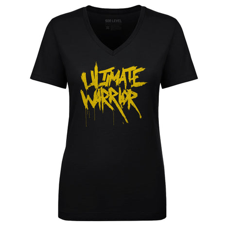 Ultimate Warrior Name Grunge WHT