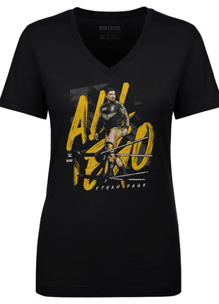 Ethan Page All Ego Women's WWE V-Neck T-Shirt