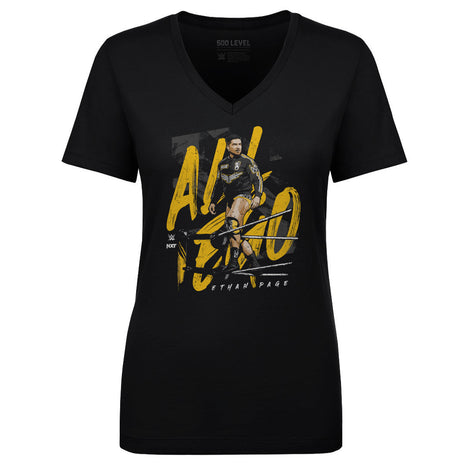 Ethan Page All Ego Women's WWE V-Neck T-Shirt