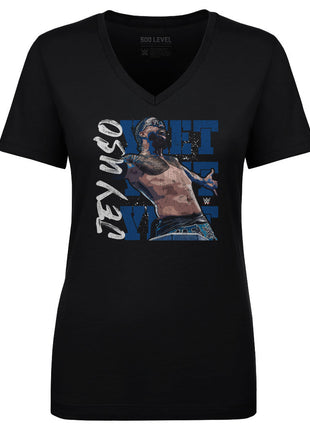 Jey Uso Gritty Women's WWE V-Neck T-Shirt
