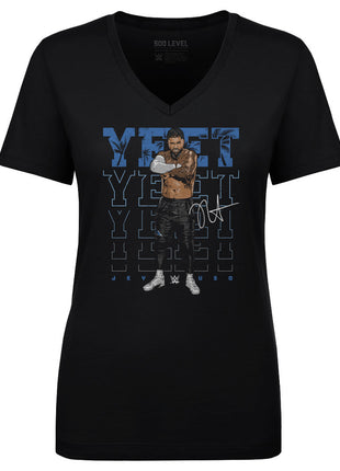 Jey Uso YEET WWE Women's V-Neck T-Shirt