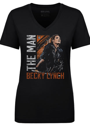 Becky Lynch Gritty Women's WWE V-Neck T-Shirt