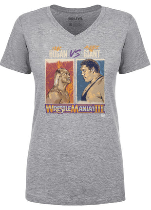 WrestleMania III Hulk Hogan Vs. Andre The Giant WHT