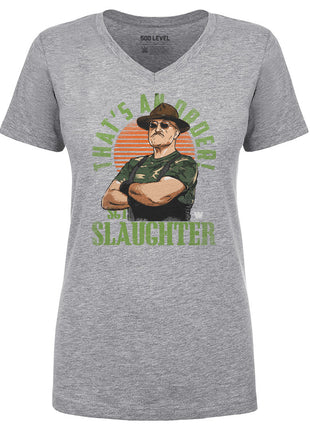 Sgt. Slaughter That's An Order WHT