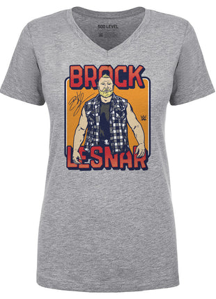 Brock Lesnar Flannel WHT