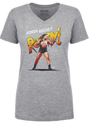 Ronda Rousey Rowdy Stance WHT