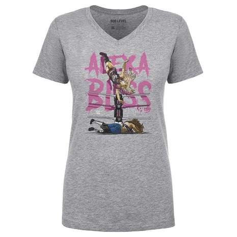 Alexa Bliss Twisted Bliss Signature WWE Women's V-Neck T-Shirt